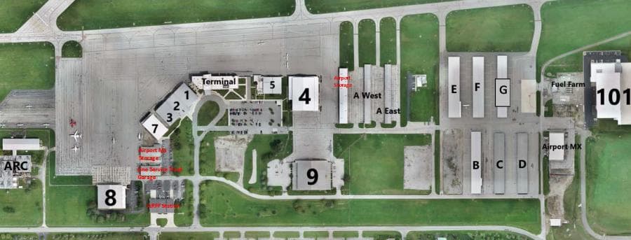 University-operated C T-Hangars — Columbus (KOSU)