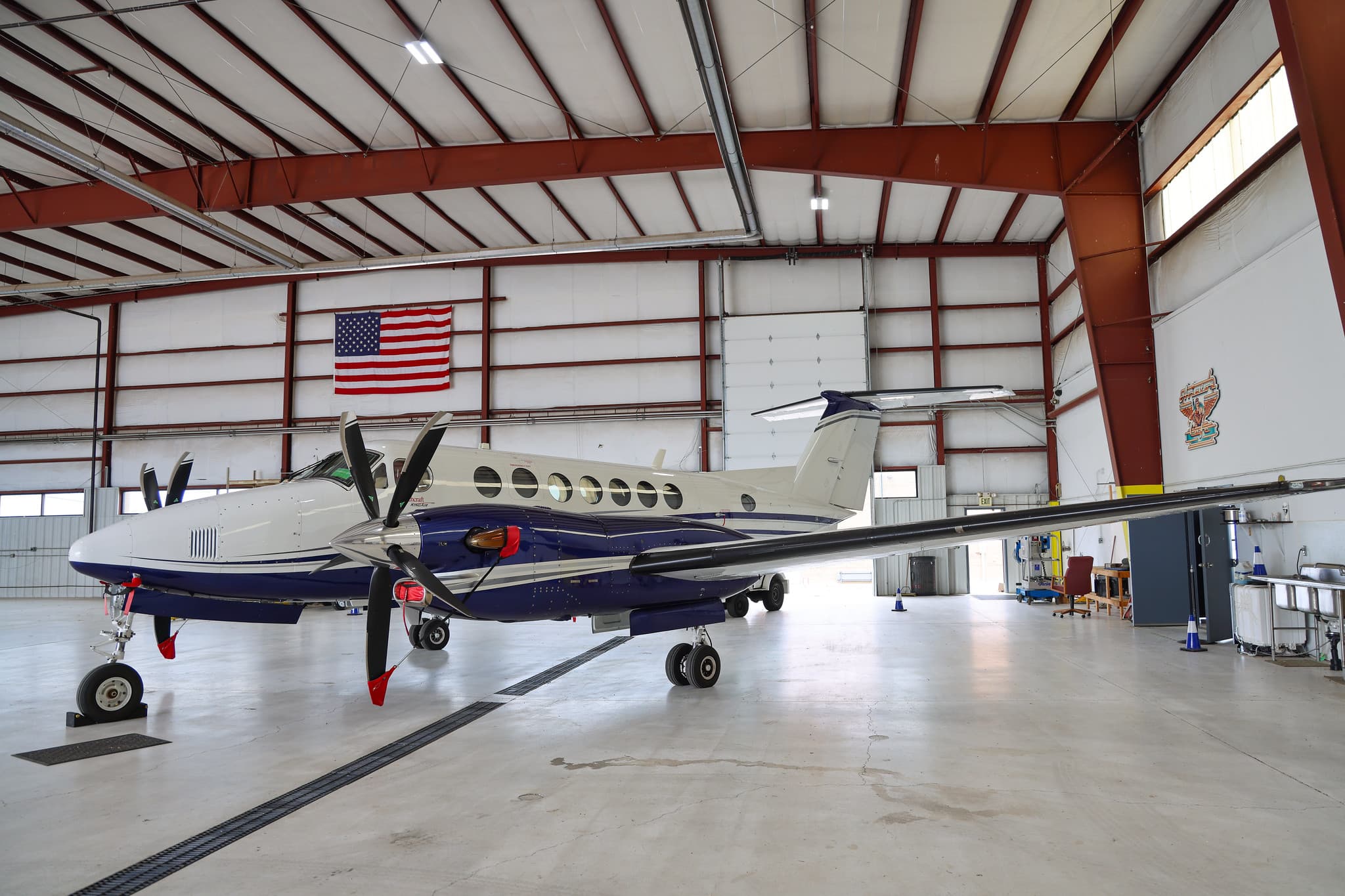 County-operated Large T-Hangars — Watkins (KCFO)