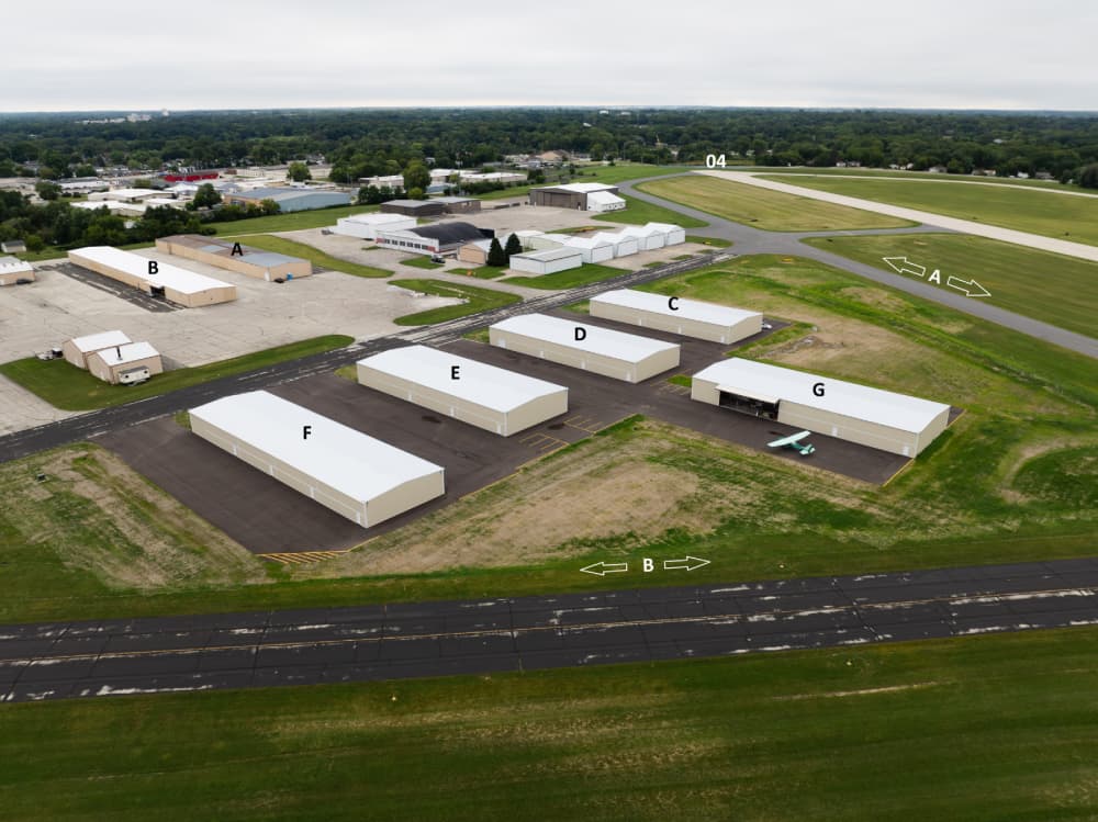 T-Hangar C-G (Large Unit) — Racine (KRAC)